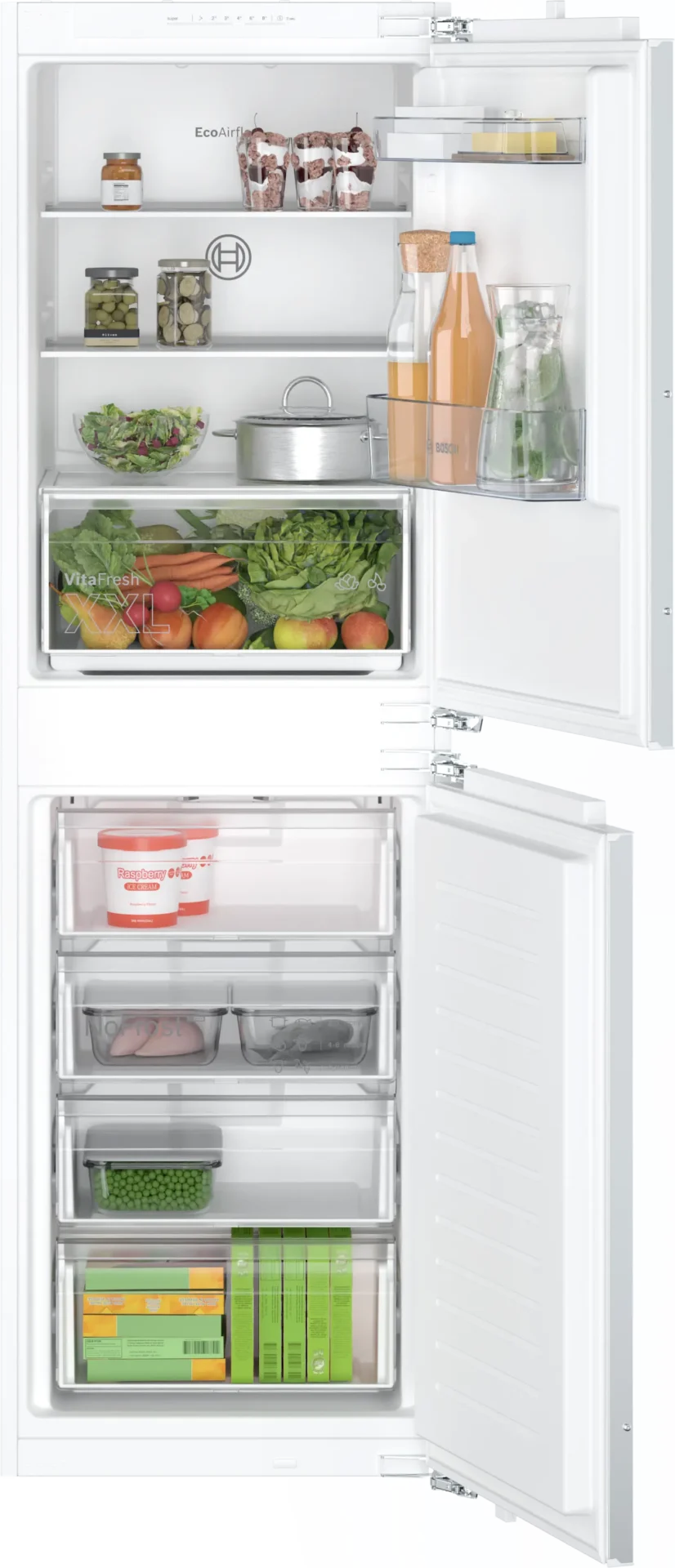 KIN85NFE0G Bosch integrated fridge freezer