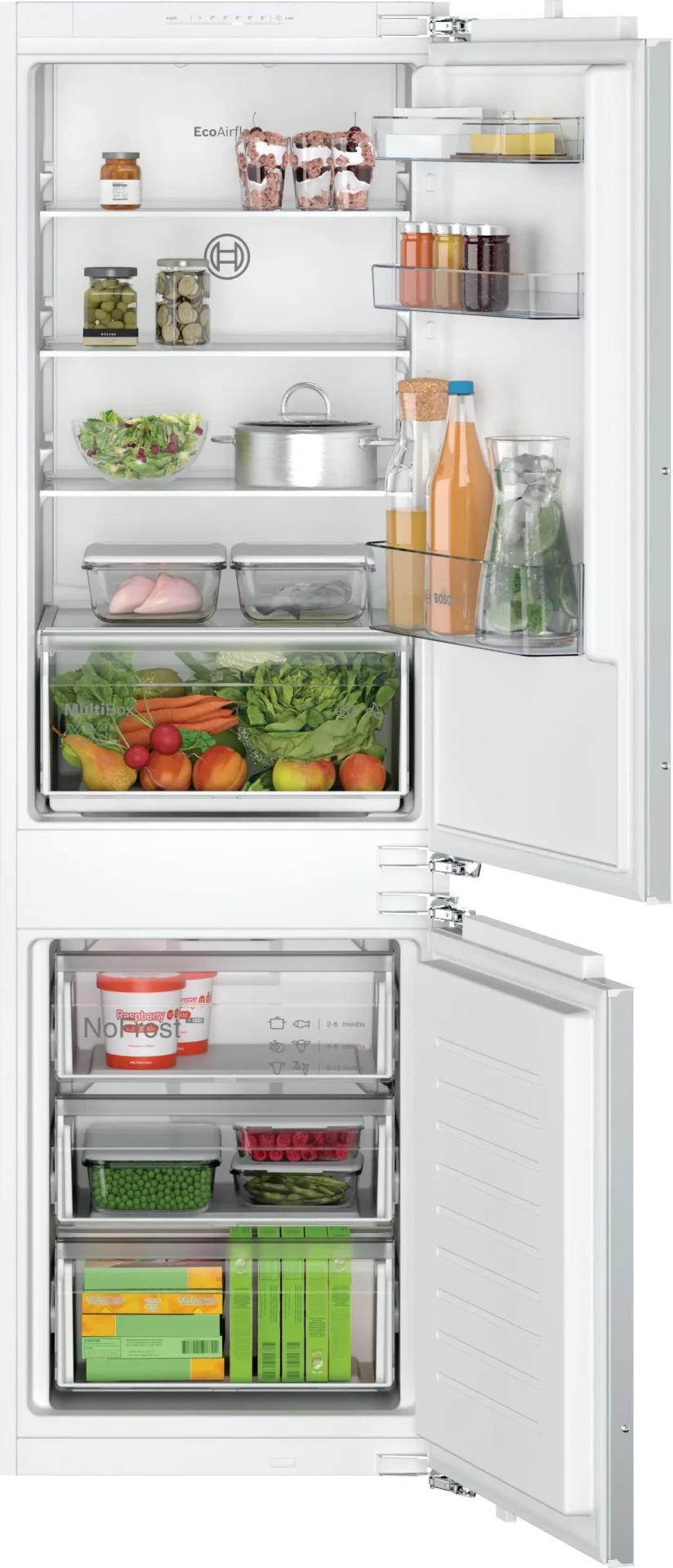KIN86NFE0G Integrated Fridge Freezer