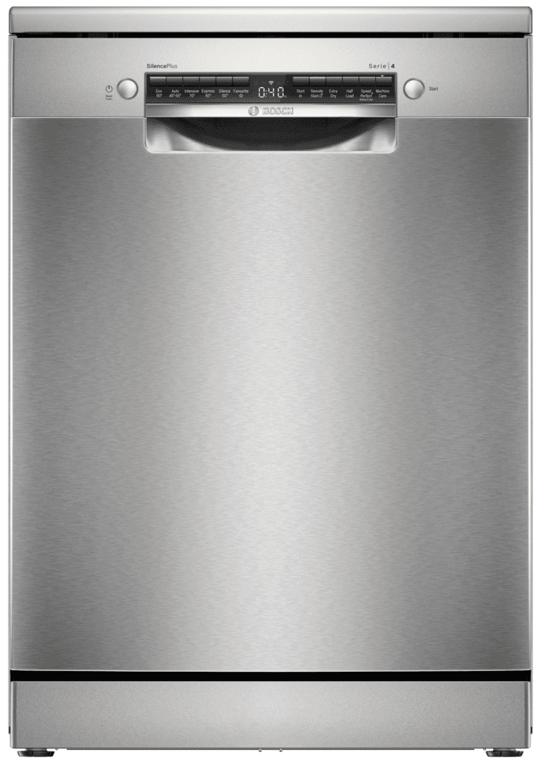 Series 4 - Free-standing dishwasher - 60 cm - Brushed steel anti-fingerprint