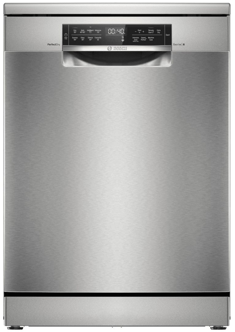 Series 6 - Free-standing dishwasher - 60 cm - Brushed steel anti-fingerprint