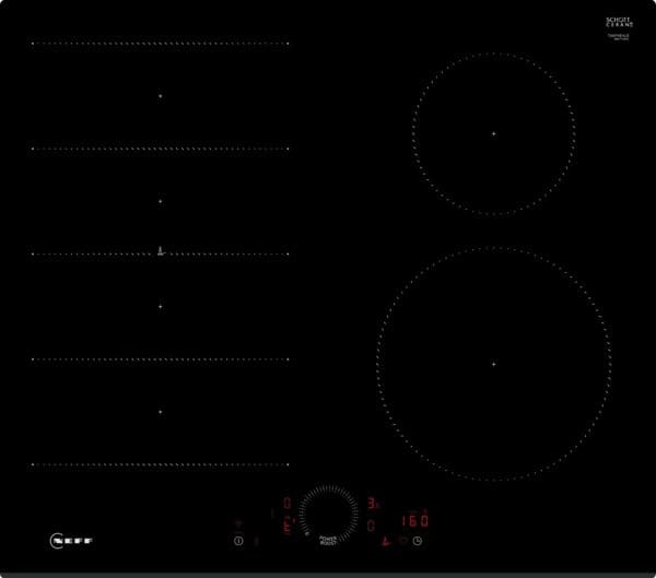 N 70 - Induction hob - 60 cm - surface mount without frame T66FHE4L0