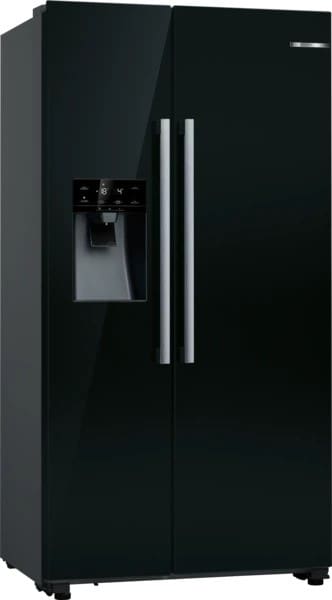 Series 6 - American side by side - 178.7 x 90.8 cm - Black, Total No Frost KAD93ABEP