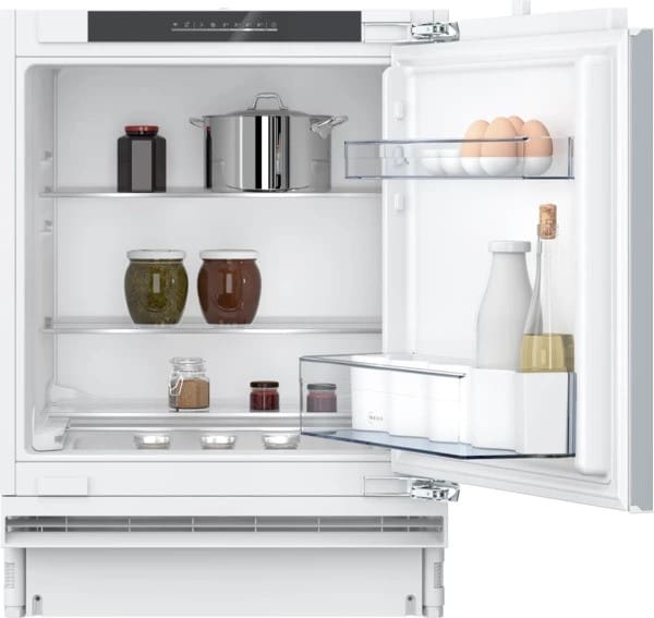 N 50 - Built-under fridge - 82 x 59.8 cm - flat hinge KU1212Fe0G