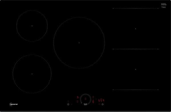 N 70 - Induction hob - 80 cm - surface mount without frame T58FHW1L0