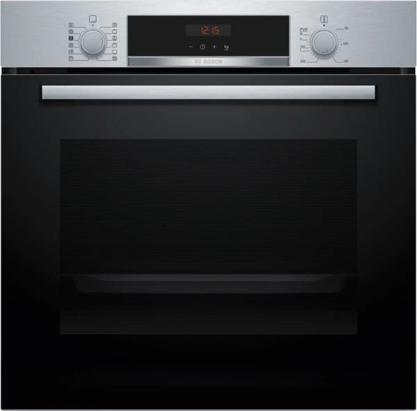 Series 4 - Built-in oven with added steam function - 60 x 60 cm - Stainless steel HQA574BS3B